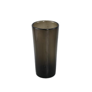 Vase – Brown Glass, With Handles, Round Shape, Large, S – Mehran | PTMD