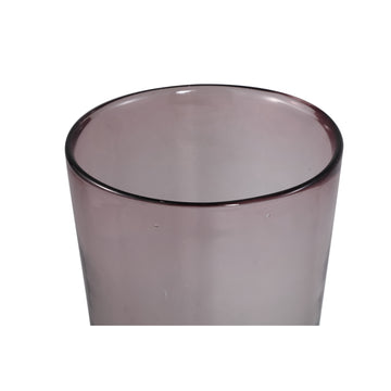 Vase – Struktur Design, Runde Form, Glas Material, Rosa, S – Mehran | PTMD