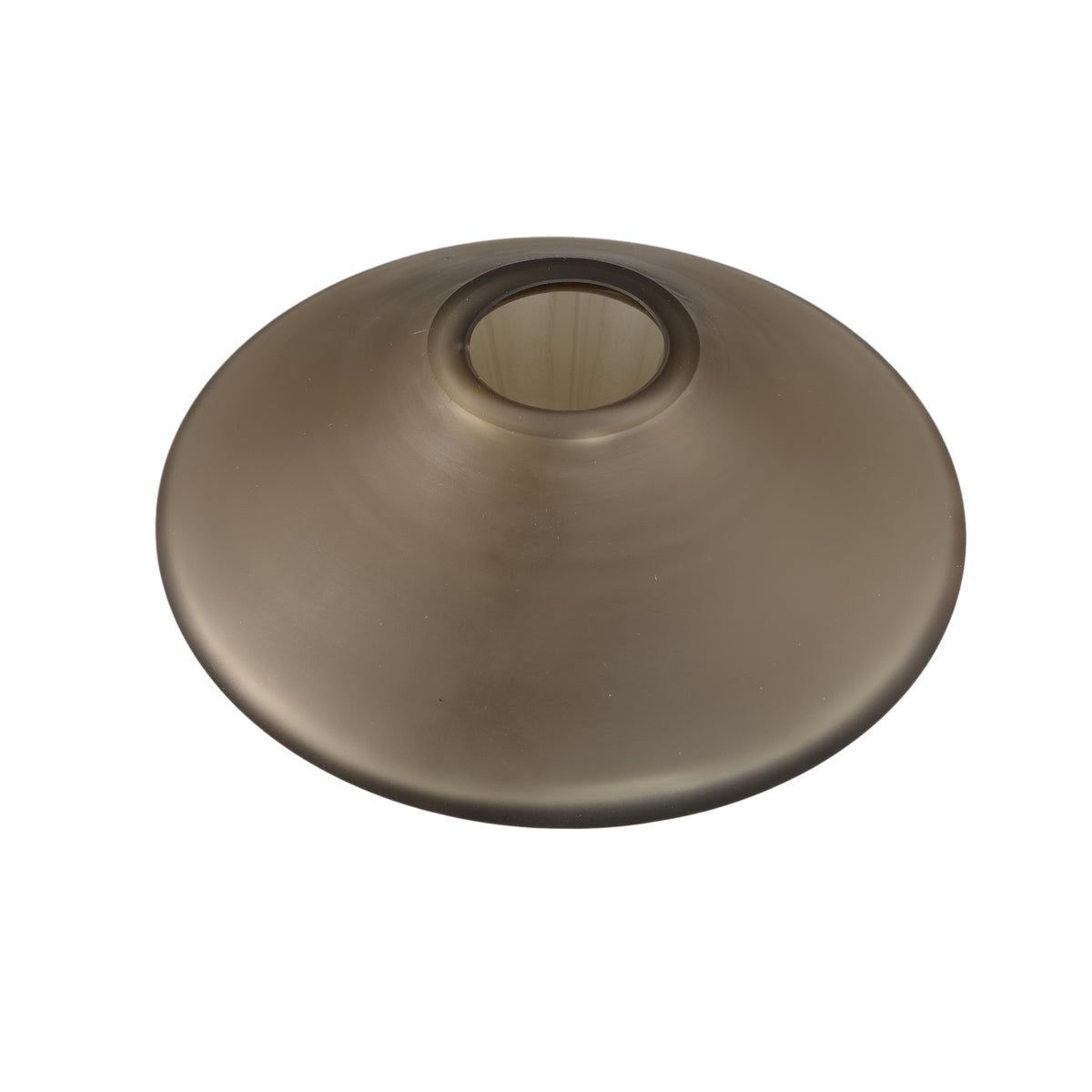 Vase – Brown hue, glass material, line design, S – Damiri | PTMD