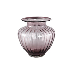 Vase - Pink Hue, Glass Material, Round Design - Marlisha | PTMD