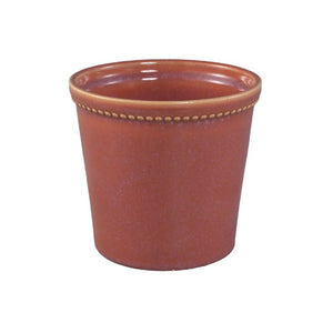Blumentopf – Rosa Oberfläche, Punktbordüre Design, Keramik Material, XL – Tristah | PTMD