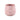 Blumentopf - Runder Zement, Raue Musteroberfläche, Rosa, L – Ziven | PTMD