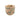 Blumentopf – Runde Form, Zement Material, Schmetterling Muster, Gelbe Oberfläche, M – Sterlin | PTMD