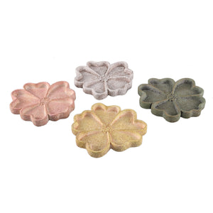 Plate - Cement, Floral Shape, Relief Design, Pink – Alyzza | PTMD