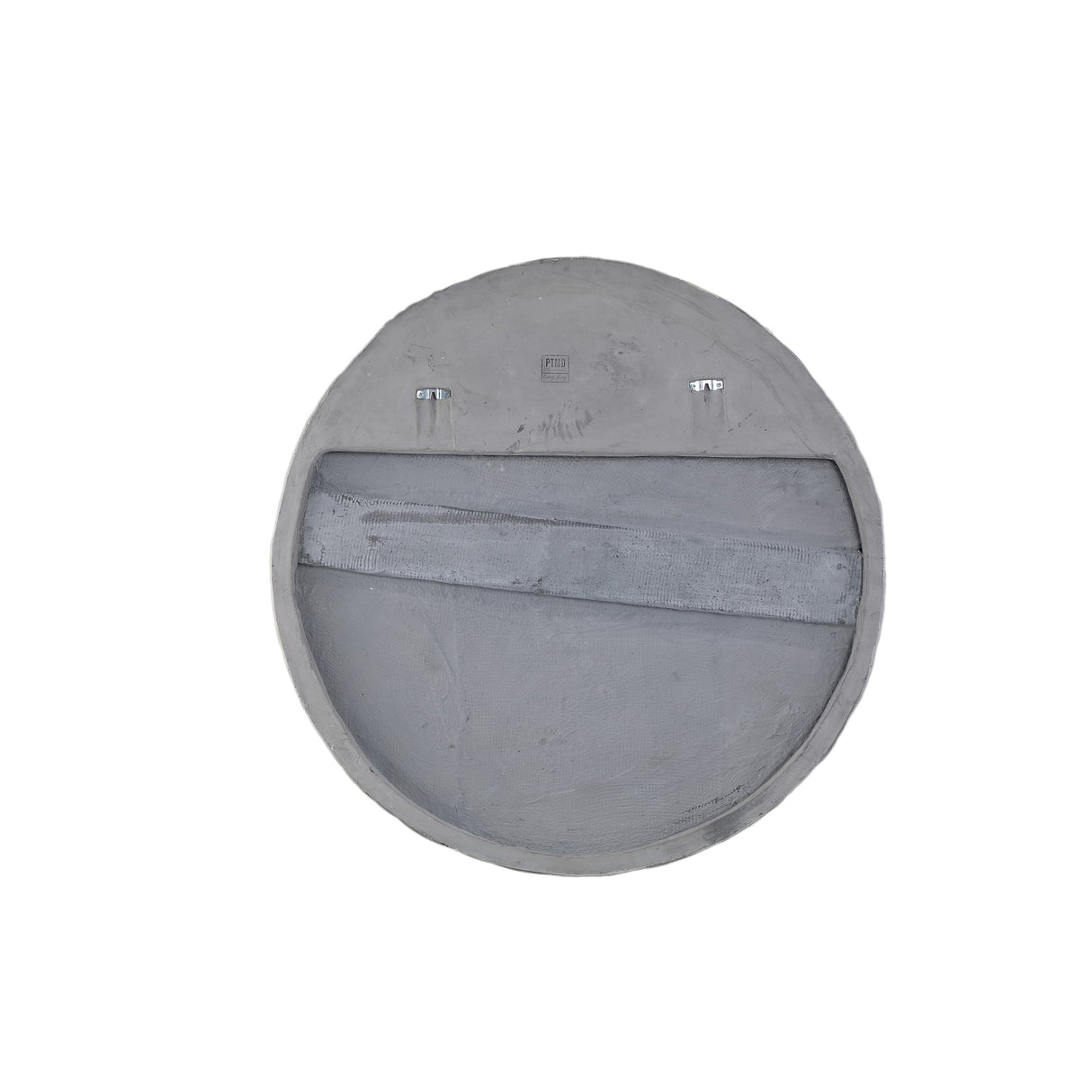 Wandpaneel – Steinoptik Design, Runde Form, Faserzement Material, Beige, L – Jaslena | PTMD