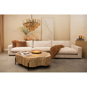 Blanket - Dark Brown Faux Sheepskin, Polyester, Fluffy, Handmade, S – Rexx | PTMD