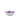 Schale - Aluminiumguss, Blumenform, organische Kontur, Lila, S – Wonda | PTMD
