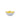 Schale - Aluminiumguss, Blumenform, organische Kontur, Gelb, S – Wonda | PTMD