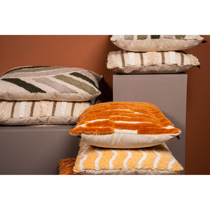 Pillow – Soft Cotton Fabric, Embroidered Detail, Rectangular Shape, L – Rashel | PTMD