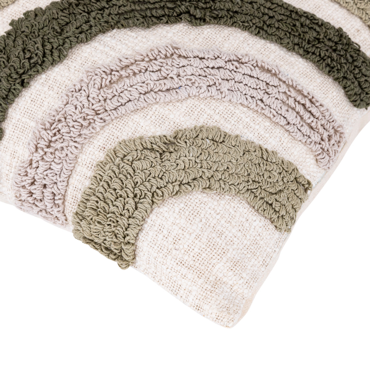 Kissen – Baumwollstoff Weich, Stickerei Detail, Quadratische Form – Ansen | PTMD