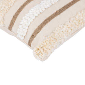 Kissen – Baumwollstoff Weich, Stickerei Detail, Quadratische Form, S – Rashel | PTMD