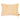 Yellow cotton cushion with wave embroidery, rectangular & polyester filling, L – Damera | PTMD