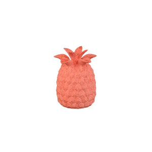 Vase – Pink Color, Pineapple Shape, Textured Surface, Ceramic, S – Ellodie | PTMD