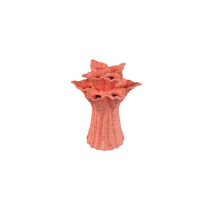 Vase – Pink Color, Flower Shape, Decorative Design, Ceramic, S – Ellodie | PTMD