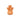 Vase – Orange Farbe, Tulpenform, Rundes Design, Keramik, M – Ellodie | PTMD