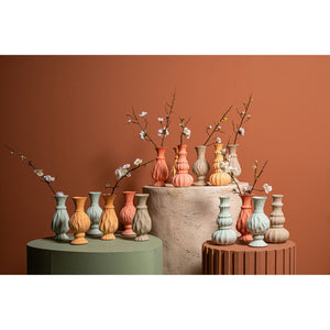 Vase – Bäuchige Form, Mintgrüne Farbe, Keramikmaterial – Nayda | PTMD