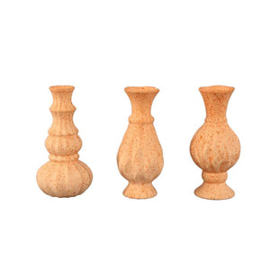 Vase – Bäuchige Form, Orange Farbe, Keramikmaterial – Nayda | PTMD