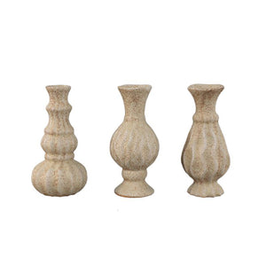Vase – Bäuchige Form, Cremefarbe, Keramikmaterial – Nayda | PTMD