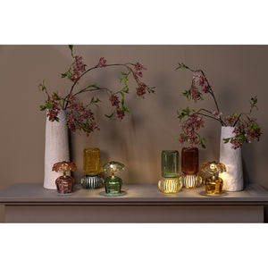 LED Light – Floral Design, Grass Material, Brown Color Scheme – Kaydie | PTMD