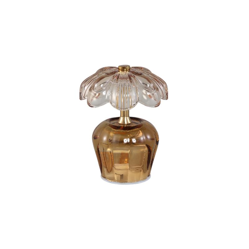 LED Light – Floral Design, Grass Material, Brown Color Scheme – Kaydie | PTMD