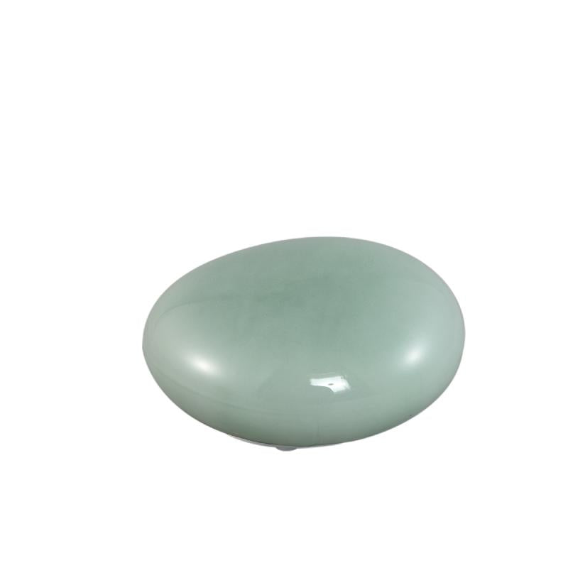 LED Light - Stone Shape Design, Rechargeable Function, Mint Green Color, M - Shalon | PTMD