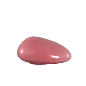 LED Light - Stone Shape Design, Rechargeable Function, Dark Pink Color, L - Shalon | PTMD