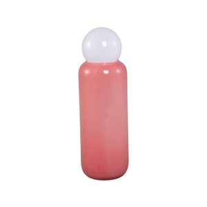 LED-Leuchte – Glas Design, Aufladbare Funktion, Dunkelrosa Farbe, Hoch  – Garine | PTMD