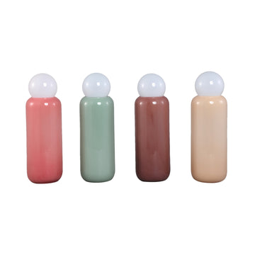LED Light - Glass Design, Rechargeable Function, Beige Colour - Garine | PTMD