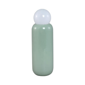 LED Light - Glass Design, Rechargeable Function, Mint Green Color - Garine | PTMD