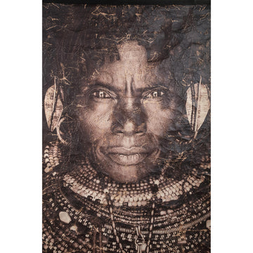 Mural – Jute Material, Paper Surface, Semi-Handcrafted Finish – Alexy | PTMD