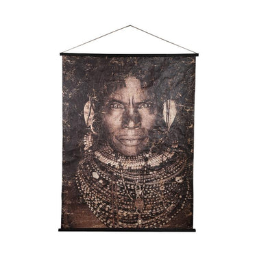 Mural – Jute Material, Paper Surface, Semi-Handcrafted Finish – Alexy | PTMD