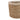 Korb – Weißes Rattan, Gerader Rand, Runde Form – Leavy | PTMD