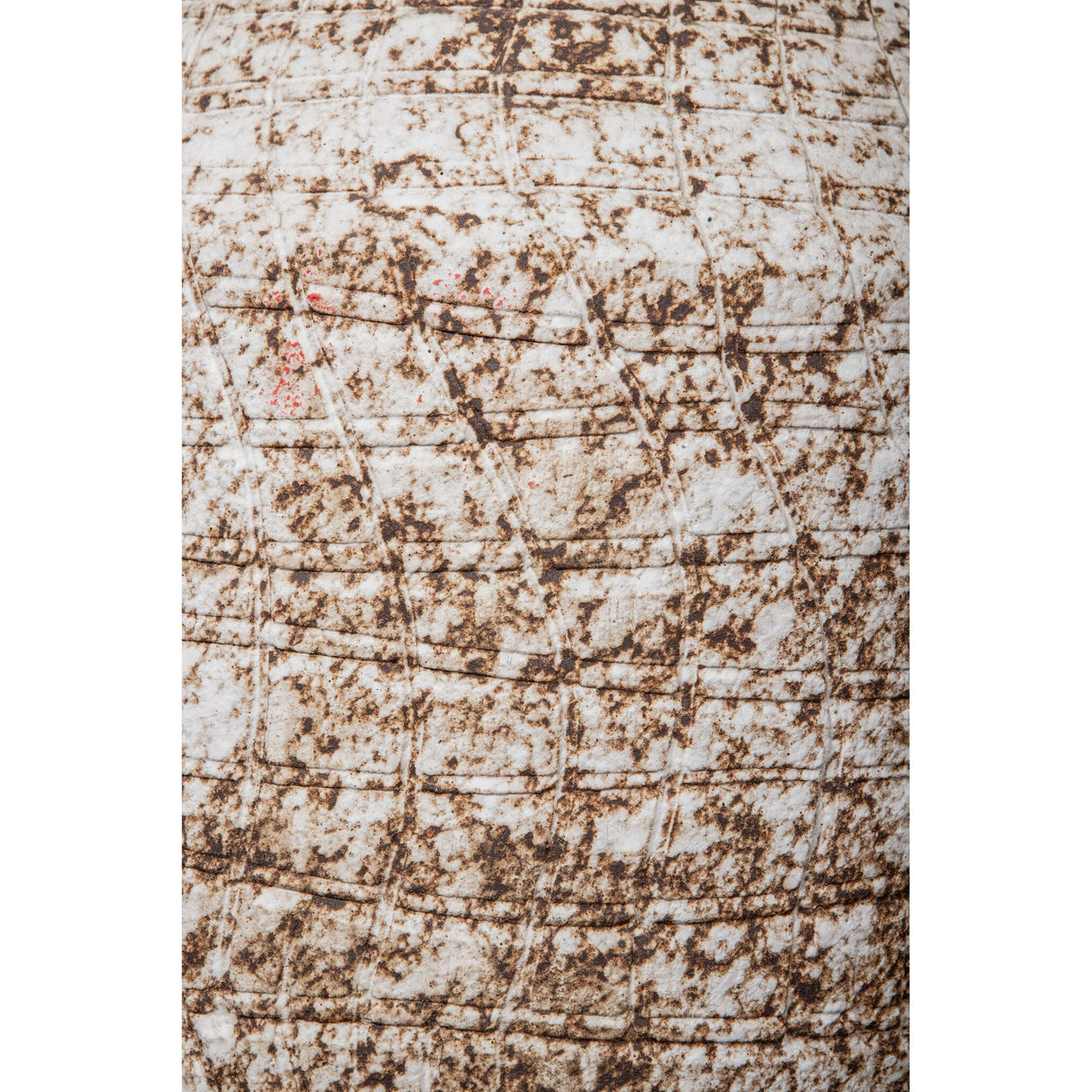 Topf – Raues Design, Runde Form, Keramik Material, Beige, L – Vikki | PTMD