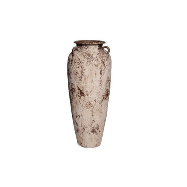 Topf – Keramik Oberfläche, Antikes Design, Creme, M – Robena | PTMD