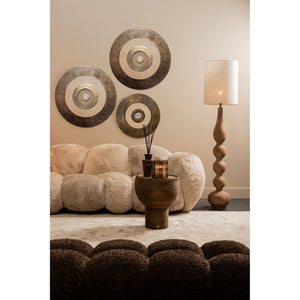 Stehlampe – Glattes Design, Runde Form, Mangoholz, Natur – Altus | PTMD