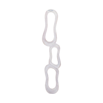 Wandpaneel – Abstraktes Design, Aluminium Material, Beige, M – Camare | PTMD