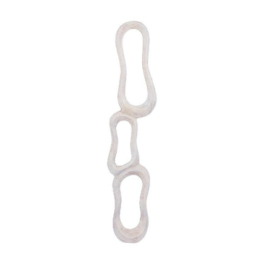 Wall panel made of cast aluminum in beige with an abstract design, open look, M – Camare | PTMD