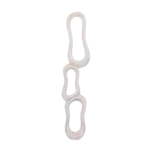 Wandpaneel – Abstraktes Design, Aluminium Material, Beige, M – Camare | PTMD