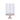 Windlicht – Gegossener Aluminium Rahmen, Verziertes Glasdesign, Goldene Farbgebung, L – Troye | PTMD