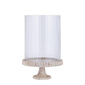 Wind Light – Cast Aluminum Frame, Embellished Glass Design, Golden Color Scheme, L – Troye | PTMD