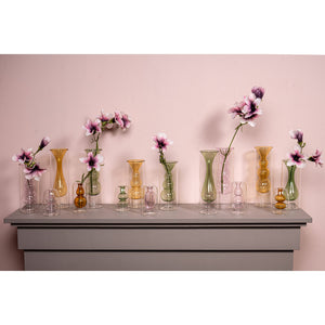 Vase – Bright Pink Glass, With Ears Inside, Large – Yanna | PTMD
