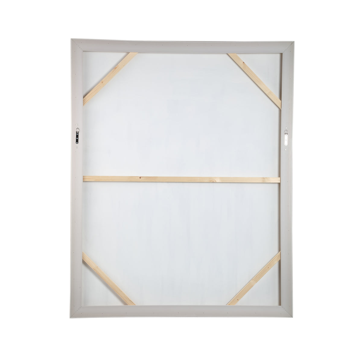 Wandpaneel – Abstraktes Design, Rechteckige Form, Leinwand Material, Beige, A – Olger | PTMD