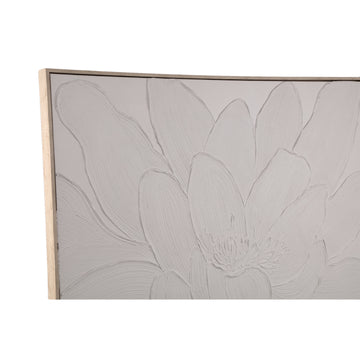 Wall art – Framed canvas design, Floral blossom motif, Handmade finish, A – Florise | PTMD