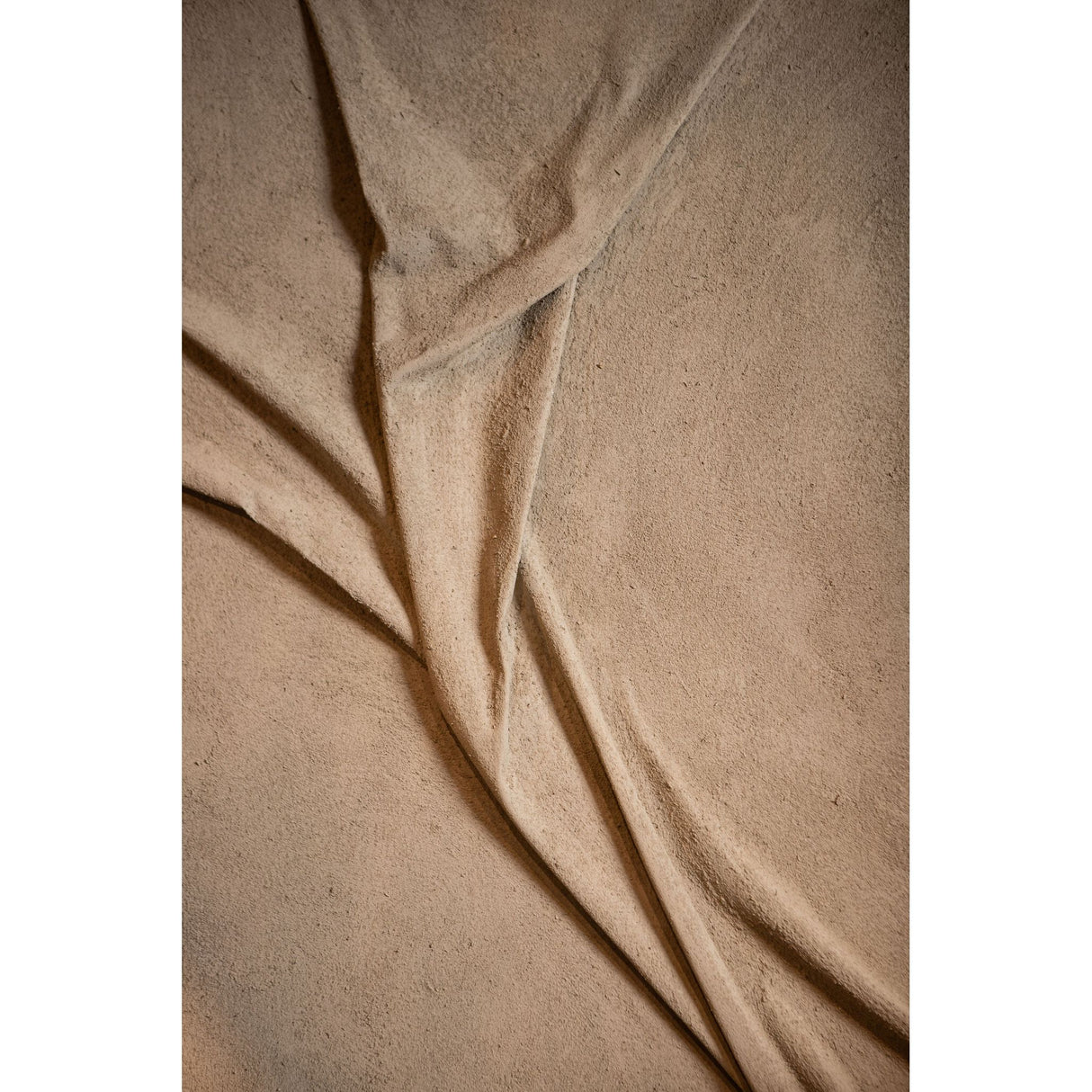 Wall Panel - Textile Wave Pattern, Framed Canvas, Handmade Finish, L - Dizze | PTMD