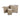 Korb – Naturfarbenes Weidenholz, Quadratische Form, Mit Rollen – Darrett | PTMD