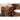 Korb – Braunes Weidenholz, Bombay Design, Runde Form, Mit Rollen – Darrett | PTMD