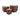 Korb – Braunes Weidenholz, Bombay Design, Runde Form, Mit Rollen – Darrett | PTMD