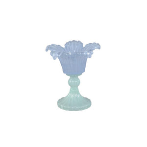 Teelichthalter – Blumendesign, Blütenform, Glasmaterial, Flieder – Leila | PTMD