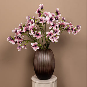 Gartenblume – Violetter Petunienzweig aus Polyestergewebe | PTMD