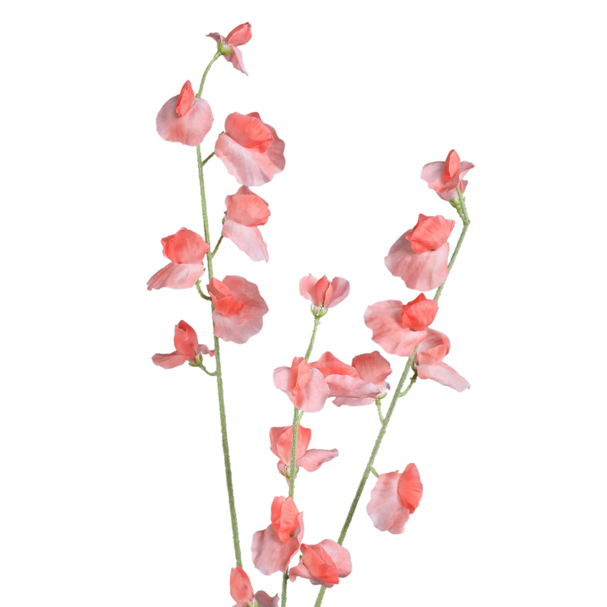 Gartenblume -Hellrosa Duftwicke Spray, Polyesterstoff, Halbhändig gefertigt | PTMD